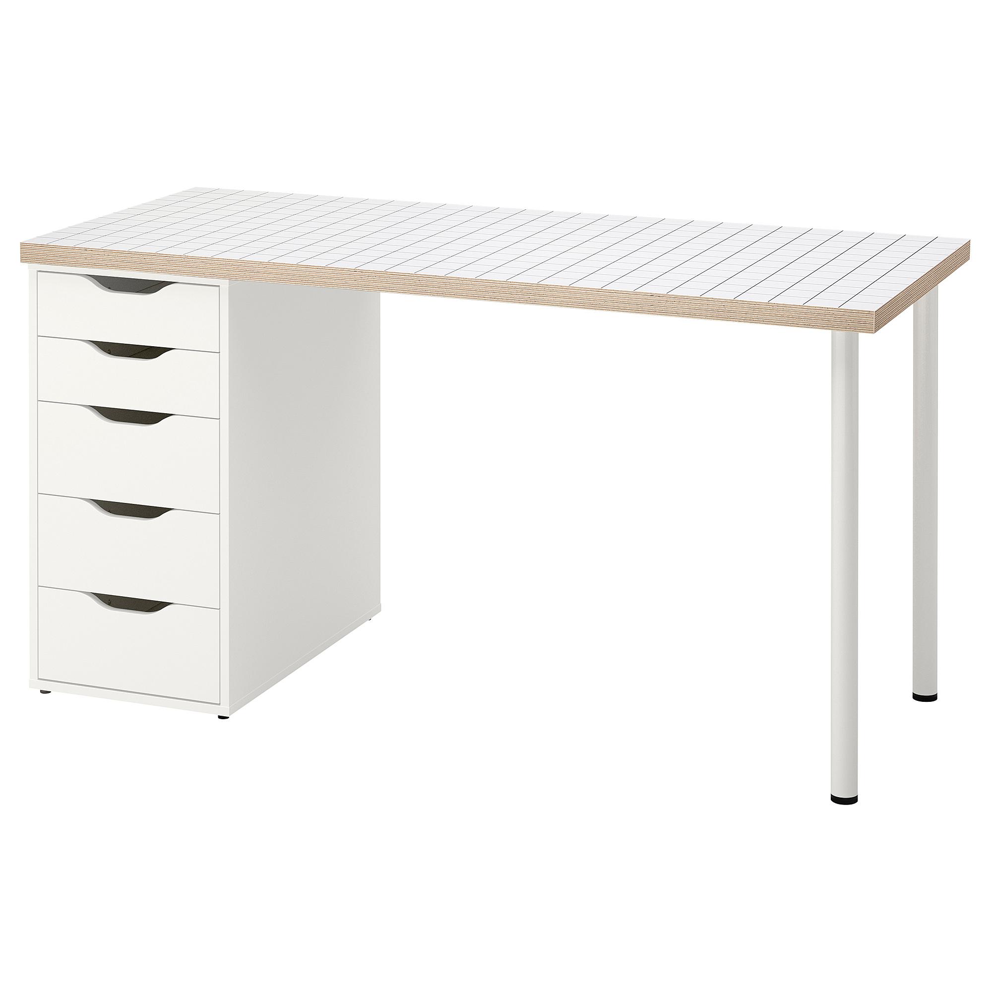 Ikea linnmon alex discount desk 78