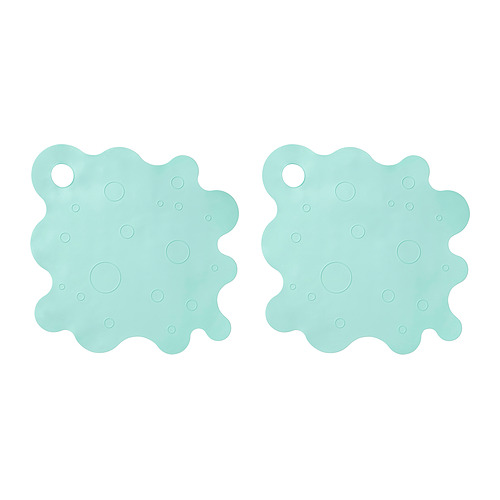 TRAMPSJÖN - bathtub mat, light turquoise, 43x43 cm | IKEA Taiwan Online - PE963080_S4