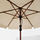 BETSÖ/VÅRHOLMEN - parasol with base, brown wood effect beige/Huvön | IKEA Taiwan Online - PE762017_S1