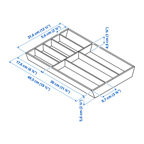 UPPDATERA cutlery tray