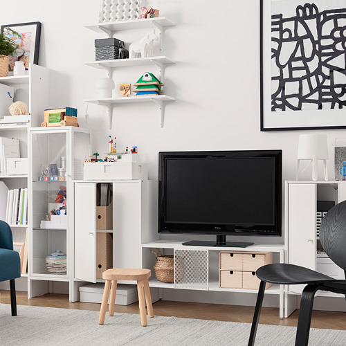 BAGGEBO - 電視櫃, 金屬/白色 | IKEA 線上購物 - PE816492_S4