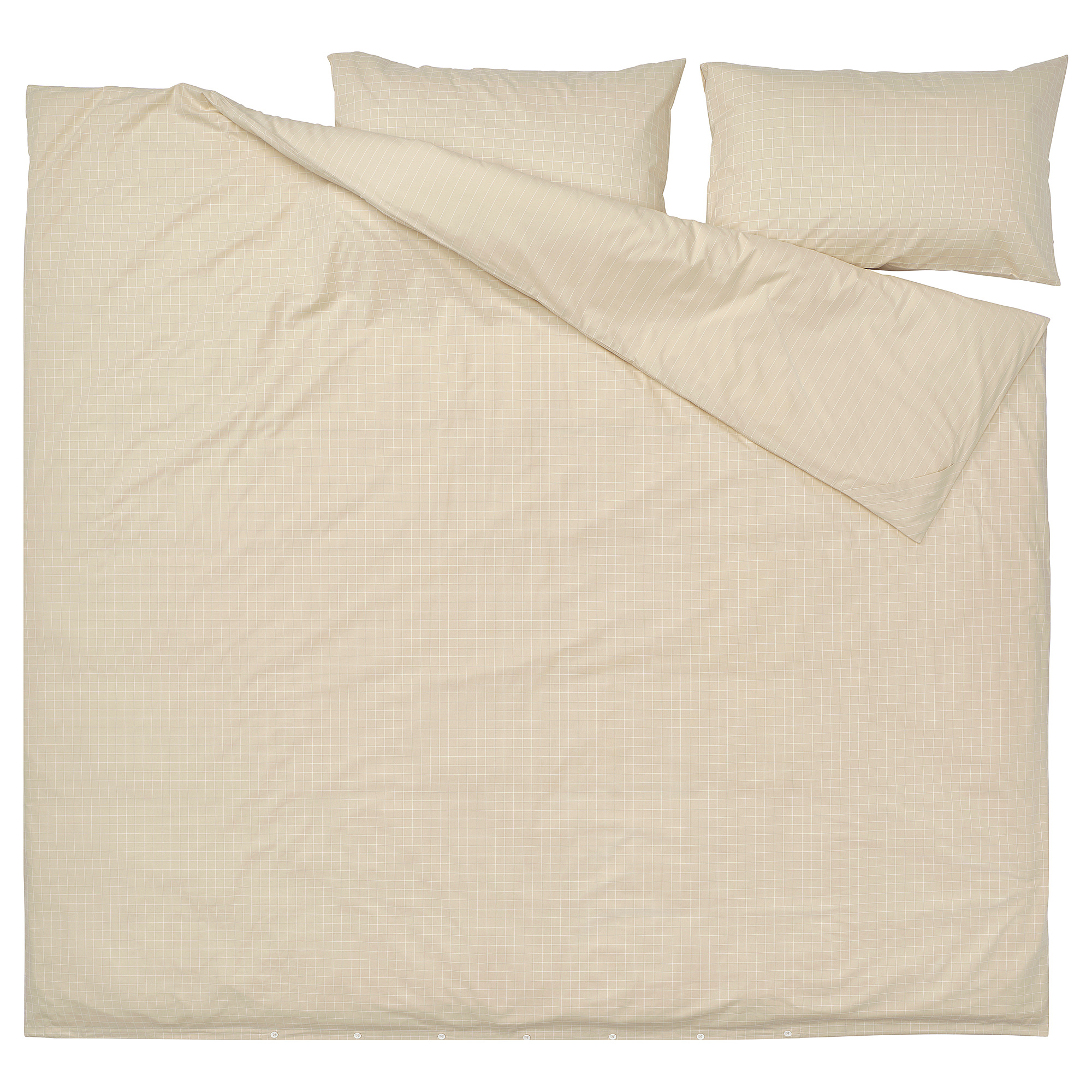 DOFTAKLEJA duvet cover and 2 pillowcases