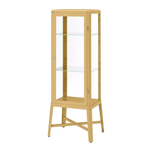 FABRIKÖR - 玻璃門櫃，深黃色，57x150 公分 | IKEA 線上購物 - E1001810_S4