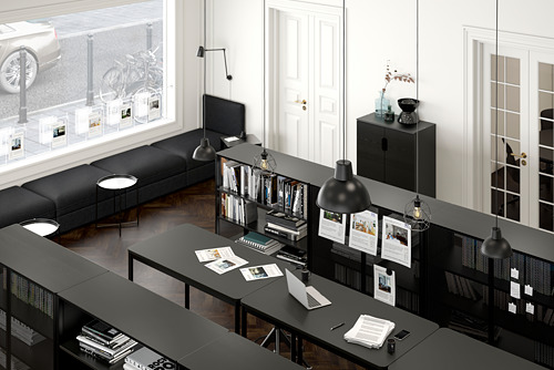TOMMARYD - 桌子, 碳黑色 | IKEA 線上購物 - PH175843_S4