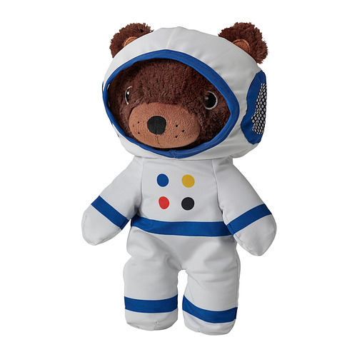 AFTONSPARV - 太空人填充玩具, 熊, 28 公分 | IKEA 線上購物 - PE898262_S4