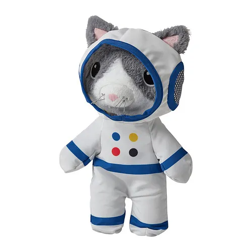 AFTONSPARV - 太空人填充玩具, 貓, 28 公分 | IKEA 線上購物 - PE898263_S4