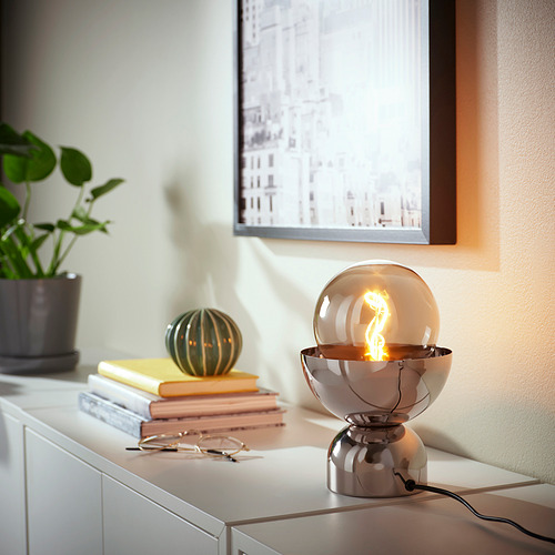 ACKJA/MOLNART table lamp with light bulb