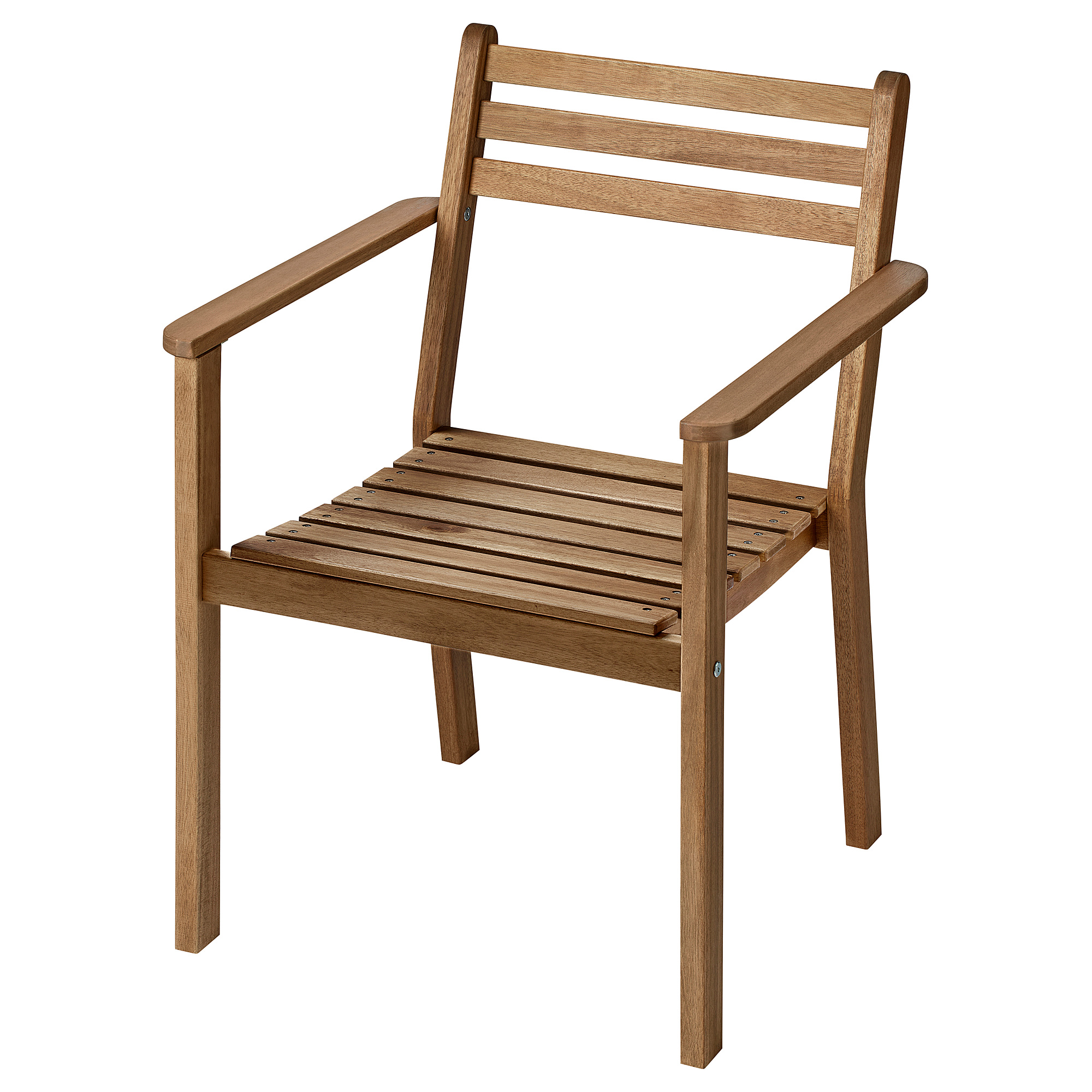 ASKHOLMEN chair with armrests, outdoor