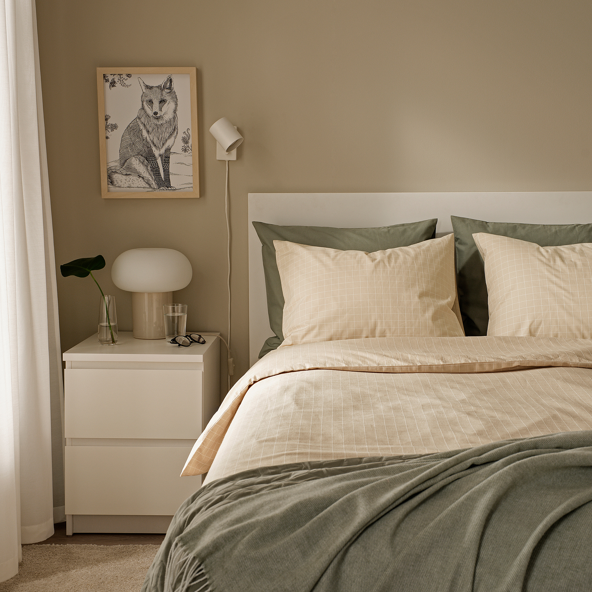 DOFTAKLEJA duvet cover and 2 pillowcases