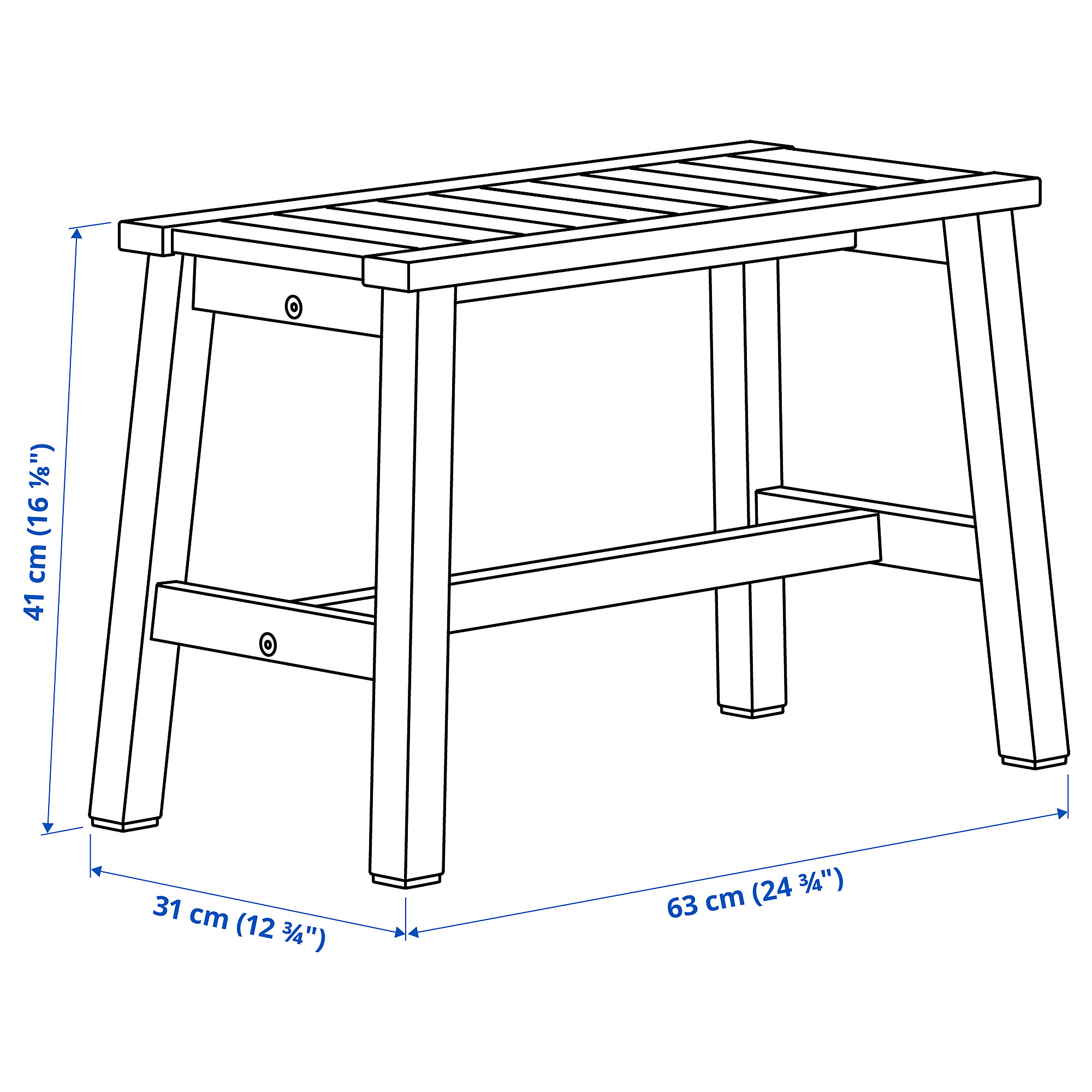 STOREDAMM bench