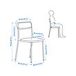 VIHALS/VIHALS table and 4 chairs