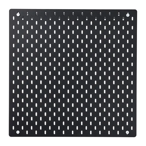SKÅDIS - pegboard, black, 56x56 cm | IKEA Taiwan Online - PE860083_S4