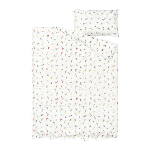PILDVÄRGMAL duvet cover and pillowcase