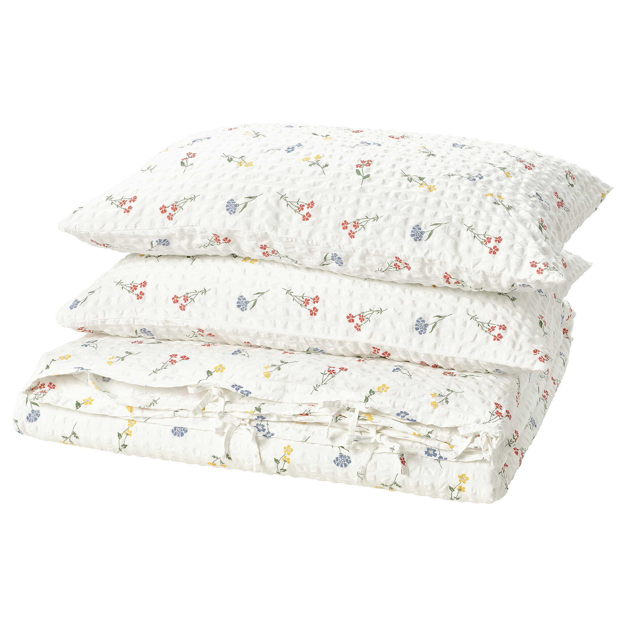 PILDVÄRGMAL duvet cover and 2 pillowcases