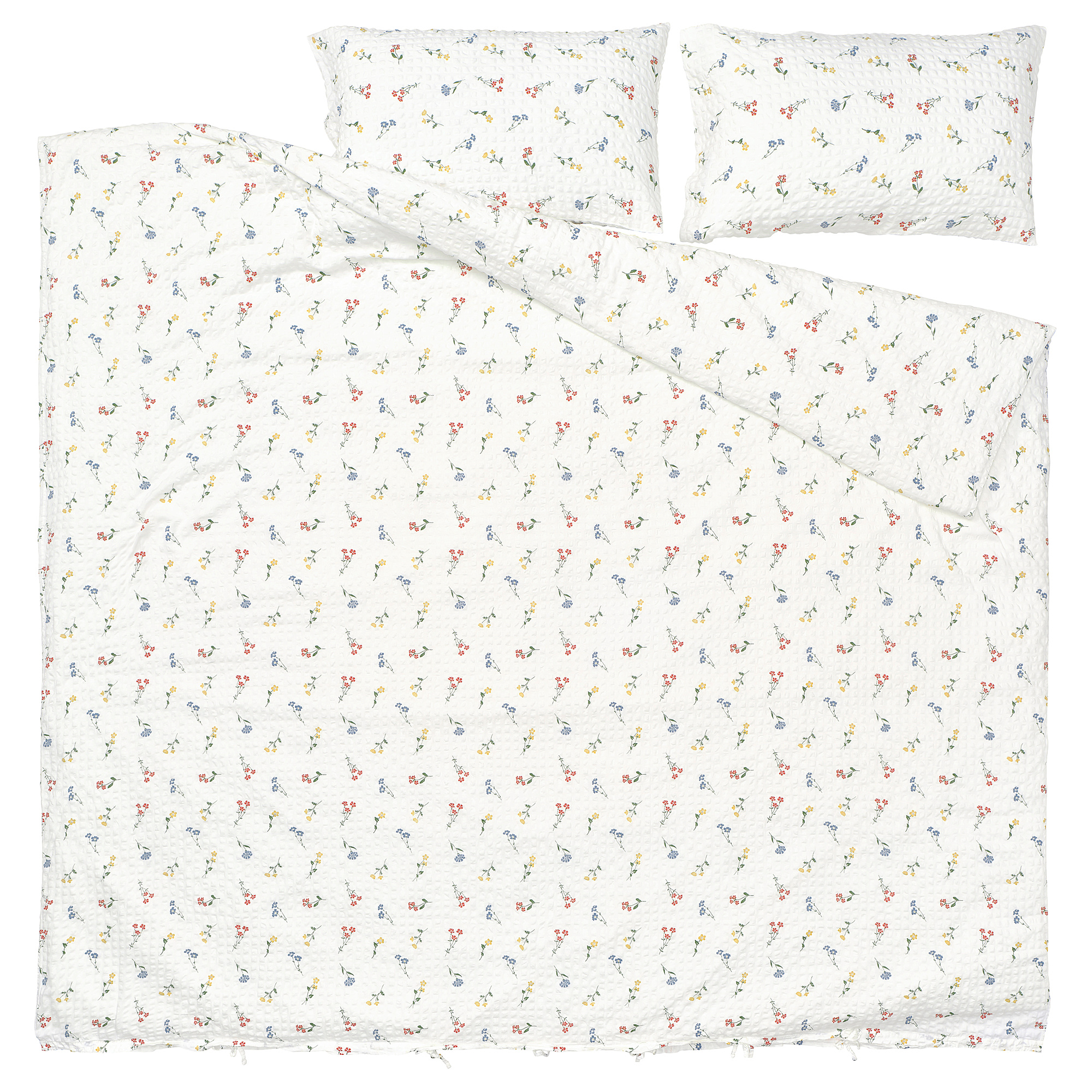 PILDVÄRGMAL duvet cover and 2 pillowcases