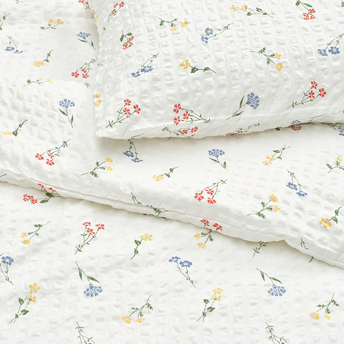 PILDVÄRGMAL duvet cover and 2 pillowcases