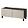 BESTÅ - TV bench with doors, black-brown/Lappviken/Stubbarp light grey/beige | IKEA Taiwan Online - PE816791_S1