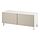BESTÅ - TV bench with doors, white Lappviken/Stubbarp/light grey/beige | IKEA Taiwan Online - PE816803_S1