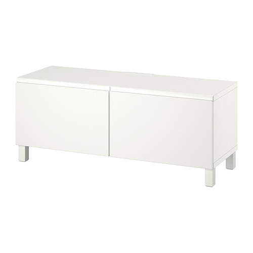 BESTÅ TV bench with doors