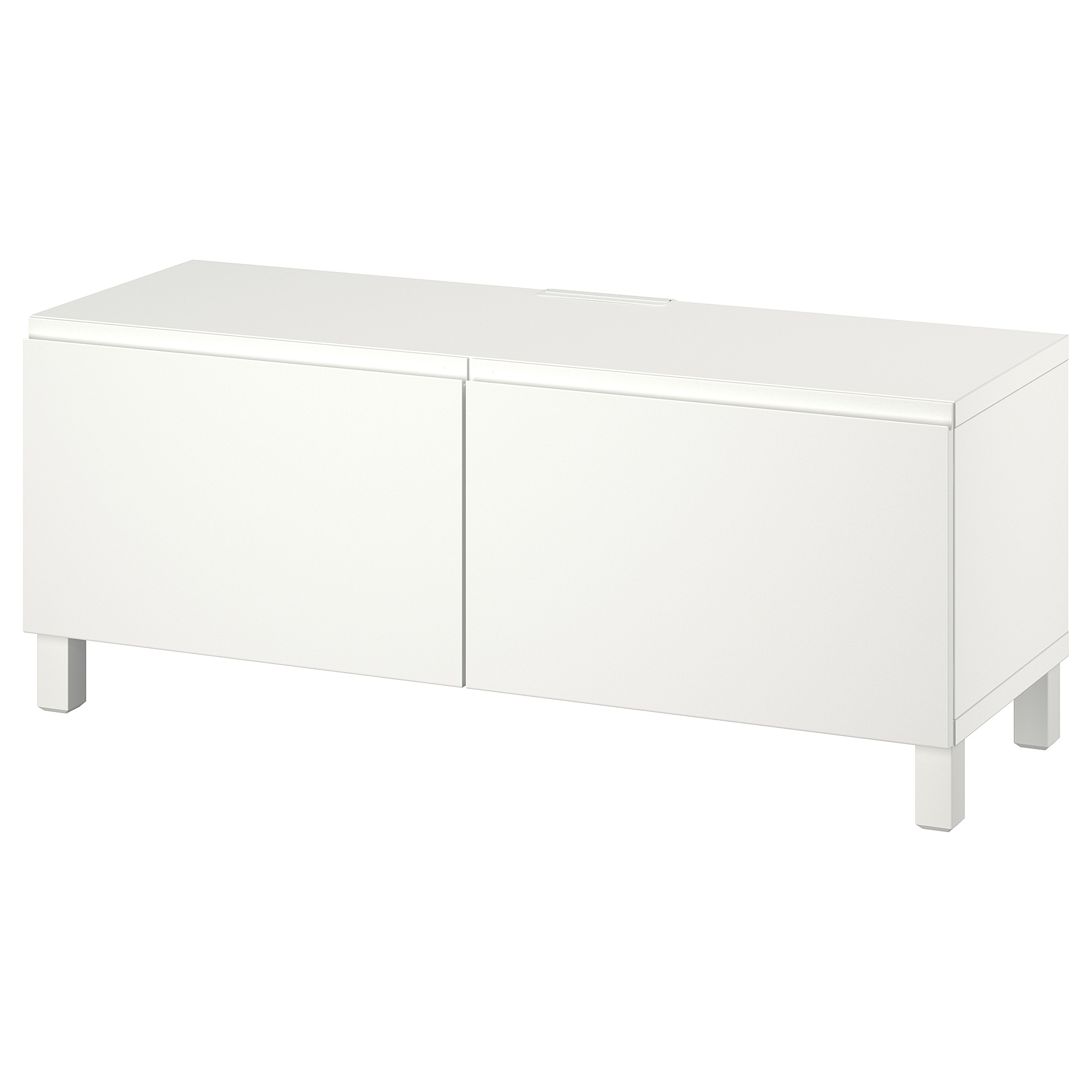 BESTÅ TV bench with doors