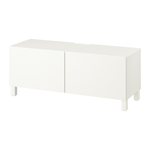 BESTÅ - 電視櫃附門板, 白色/Lappviken/Stubbarp 白色 | IKEA 線上購物 - PE816805_S4