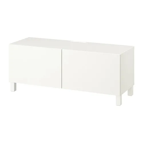 BESTÅ - 電視櫃附門板, 白色/Lappviken/Stubbarp 白色, 120x42x48 公分 | IKEA 線上購物 - PE816805_S4