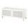 BESTÅ - TV bench with doors, white/Mörtviken/Stubbarp white | IKEA Taiwan Online - PE816806_S1