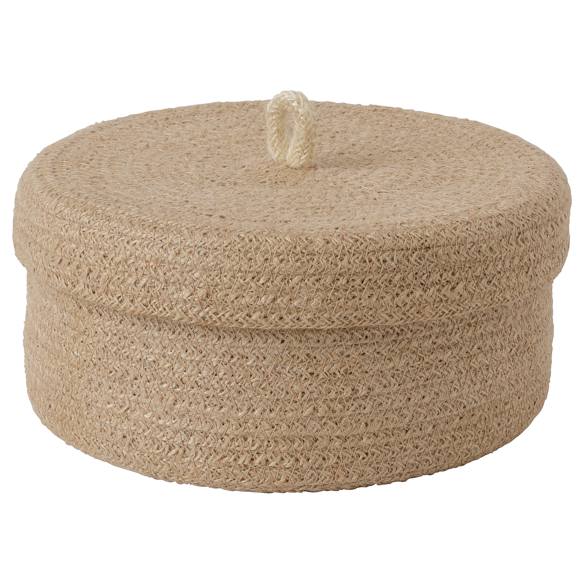 LJUNGAN basket with lid