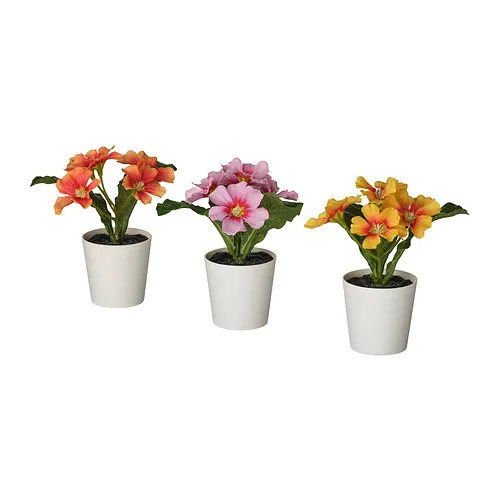 FEJKA - 人造盆栽，室內/戶外用/報春花 多種顏色，6 公分 | IKEA 線上購物 - E1001952_S4