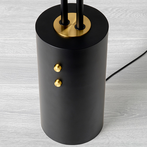 TRÅDNATE floor uplighter/reading lamp