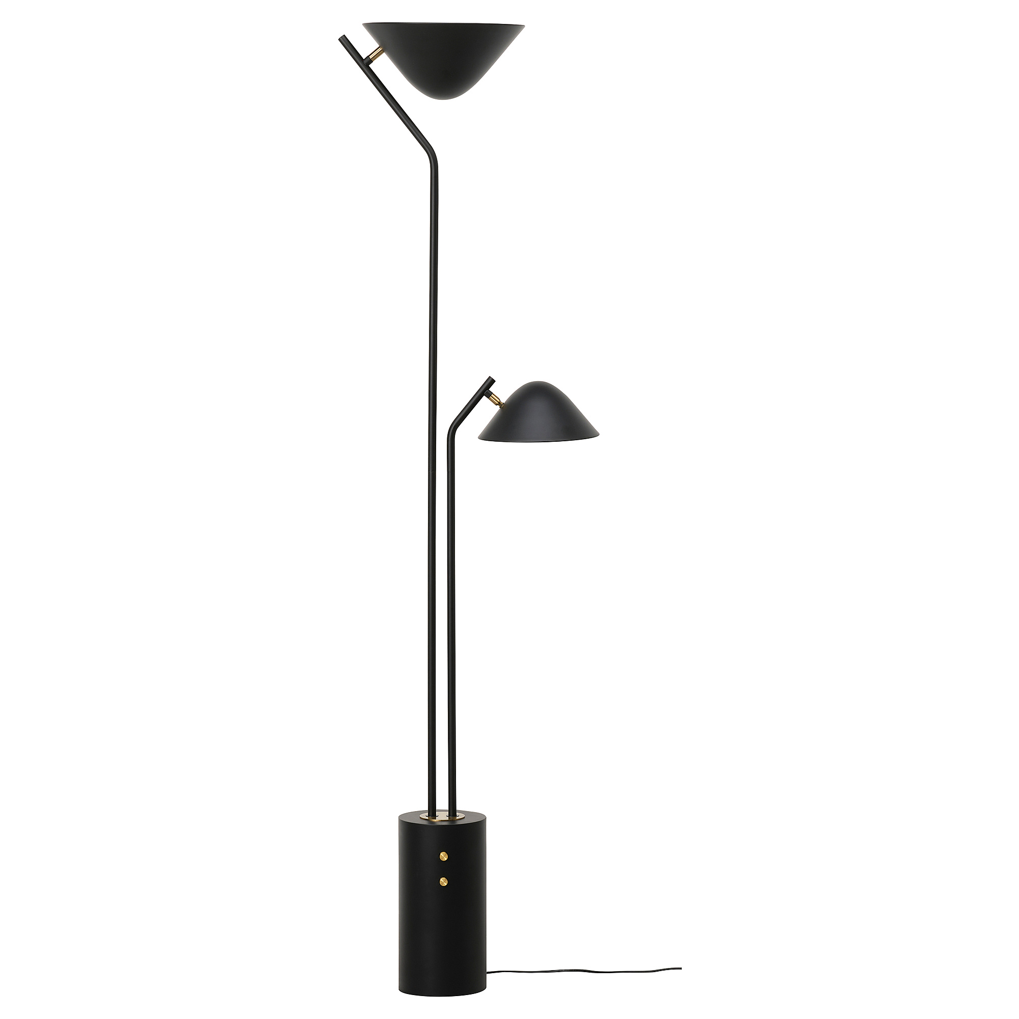 TRÅDNATE floor uplighter/reading lamp