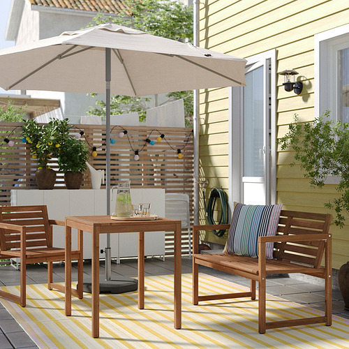 JOGGES parasol light grey beige 300 cm IKEA Taiwan Online