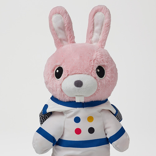 AFTONSPARV soft toy with astronaut suit