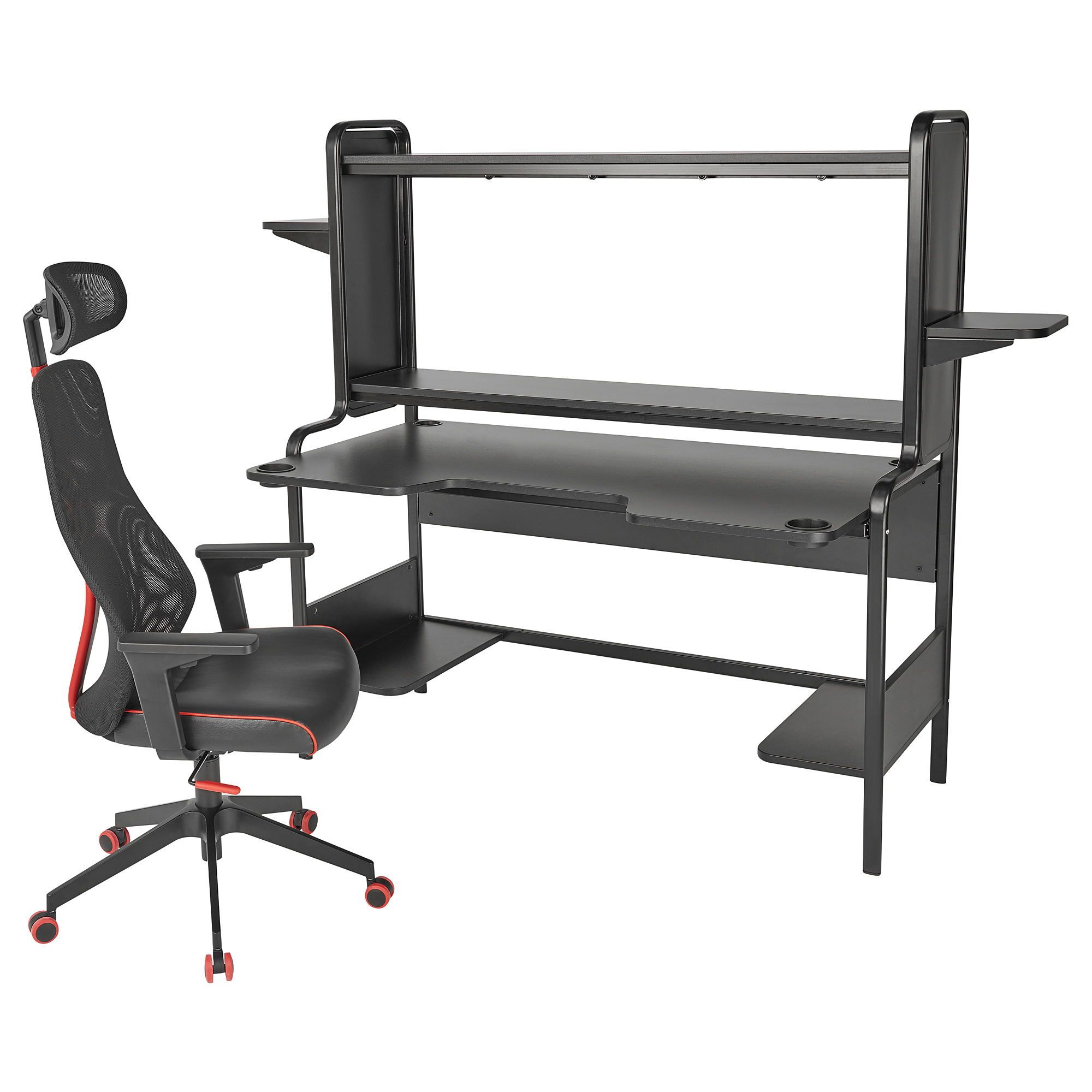 FREDDE/MATCHSPEL gaming desk and chair
