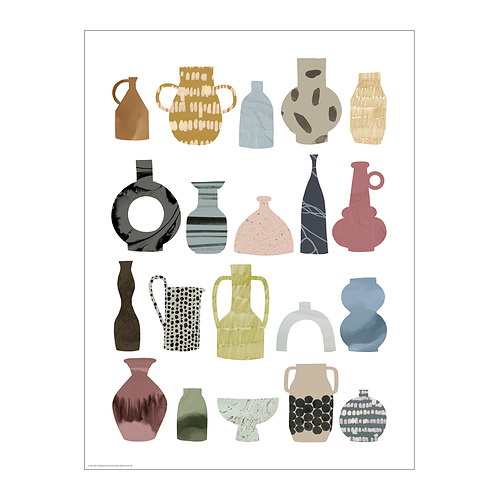 BILD - 海報, 陶器系列, 30x40 公分 | IKEA 線上購物 - PE963368_S4