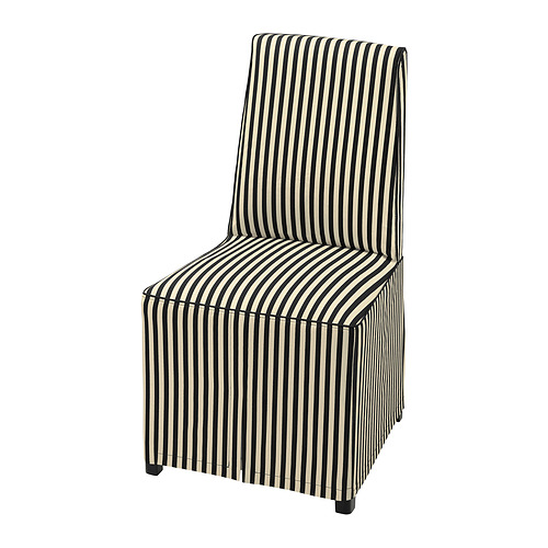 BERGMUND chair with long cover