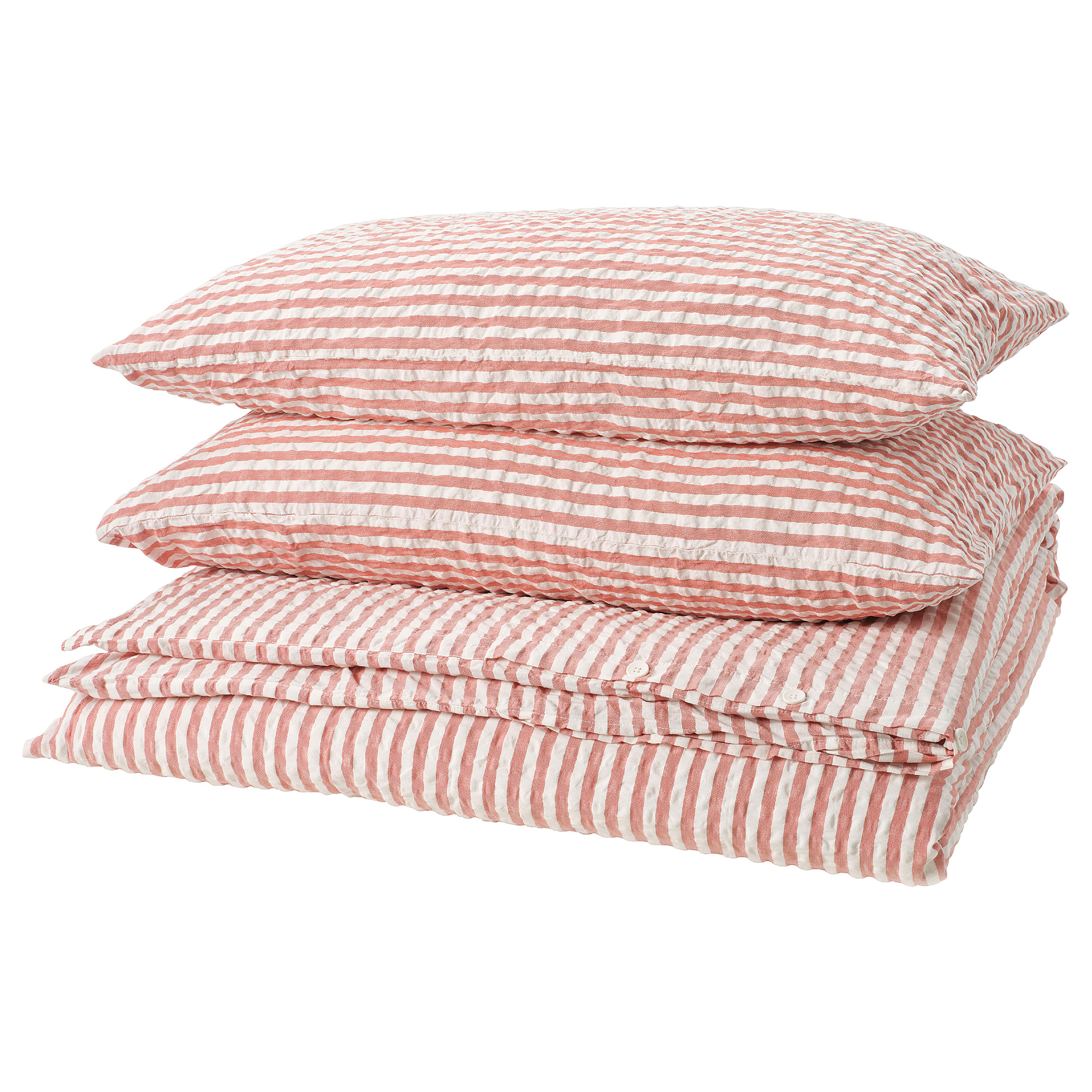 SMÅNUNNEÖRT duvet cover and 2 pillowcases