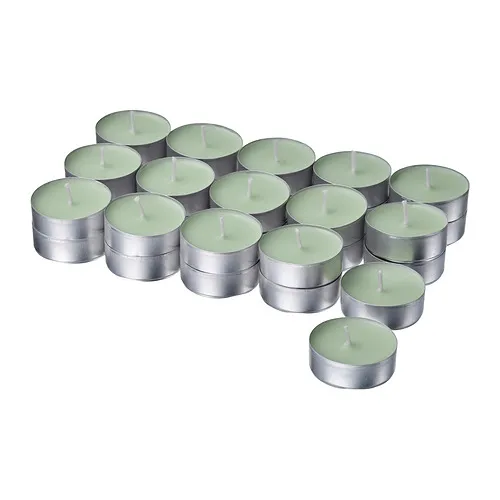 LOTSFÅGEL - 芳香小蠟燭, 蘋果 淺綠色, 3.5 時 | IKEA 線上購物 - E1002143_S4