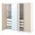 PAX/REINSVOLL/VIKEDAL - wardrobe combination, white/grey-beige | IKEA Taiwan Online - PE816883_S1
