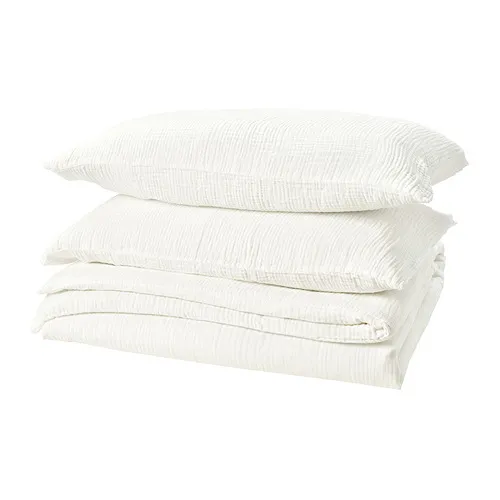 SCHERSMIN - 被套附2個枕頭套, 白色, 200x200/50x80 公分 | IKEA 線上購物 - PE963442_S4