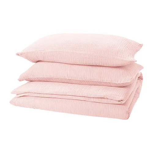 SCHERSMIN - 被套附2個枕頭套, 淺粉紅色, 200x200/50x80 公分 | IKEA 線上購物 - PE963462_S4