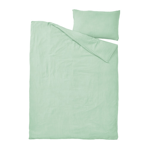 SCHERSMIN duvet cover and pillowcase