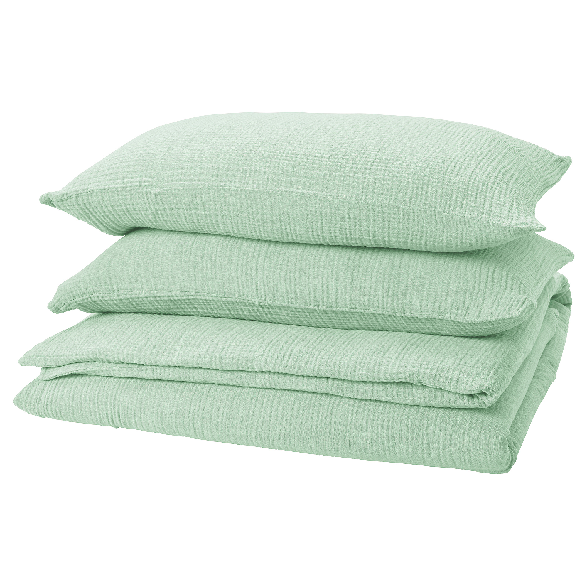SCHERSMIN duvet cover and 2 pillowcases