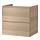 GODMORGON - wash-stand with 2 drawers, white stained oak effect | IKEA Taiwan Online - PE621737_S1