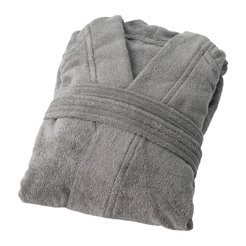 ROCKÅN - bath robe, grey | IKEA Taiwan Online - PE675792_S4
