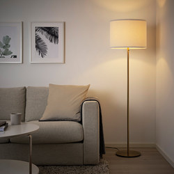 RINGSTA/SKAFTET - floor lamp, white/nickel-plated | IKEA Taiwan Online - PE780852_S3