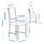 INGATORP/STEFAN - table and 4 chairs, black/Knisa grey/beige | IKEA Taiwan Online - PE860285_S1