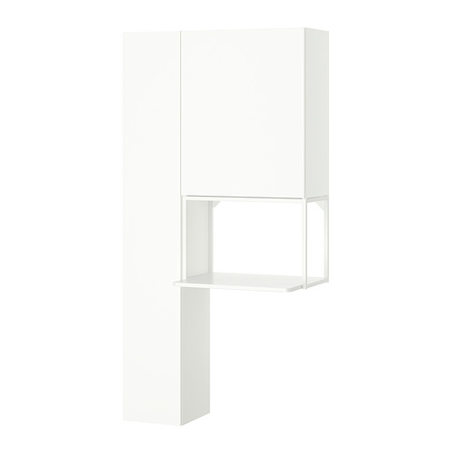 ENHET - 收納組合，白色，90x32x180 公分 | IKEA 線上購物 - E1002247_S4