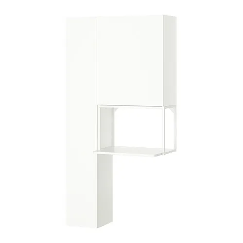 ENHET - 收納組合，白色，90x32x180 公分 | IKEA 線上購物 - E1002247_S4