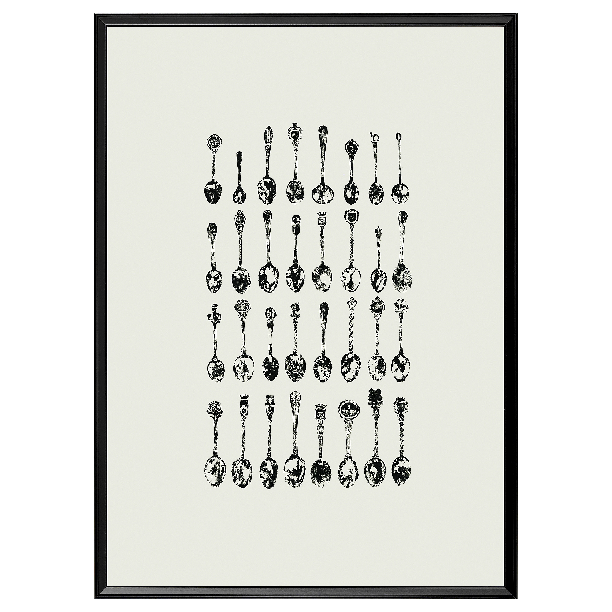 KNOPPÄNG frame with poster